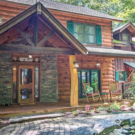 Lazy Bear Lodge Valle Crucis Exteriér fotografie