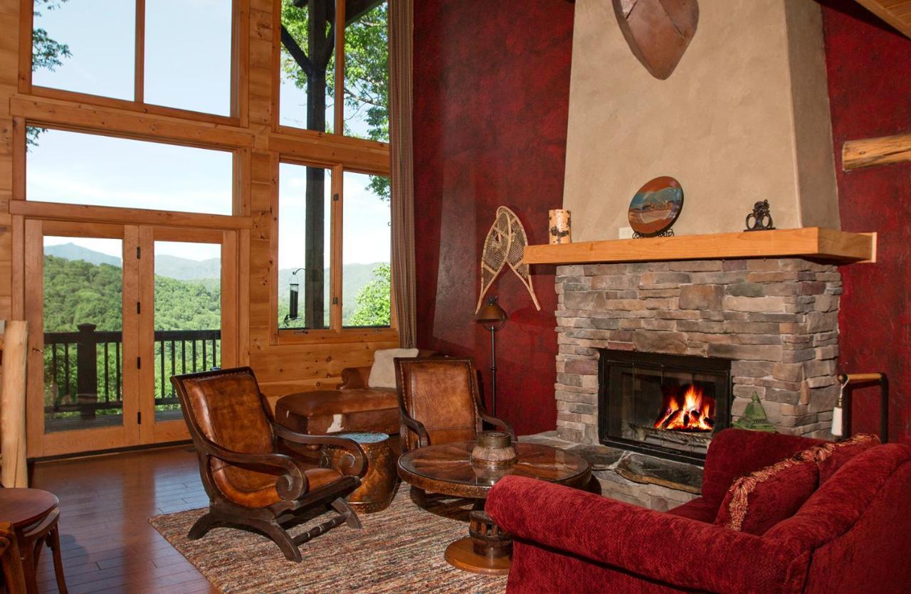 Lazy Bear Lodge Valle Crucis Exteriér fotografie