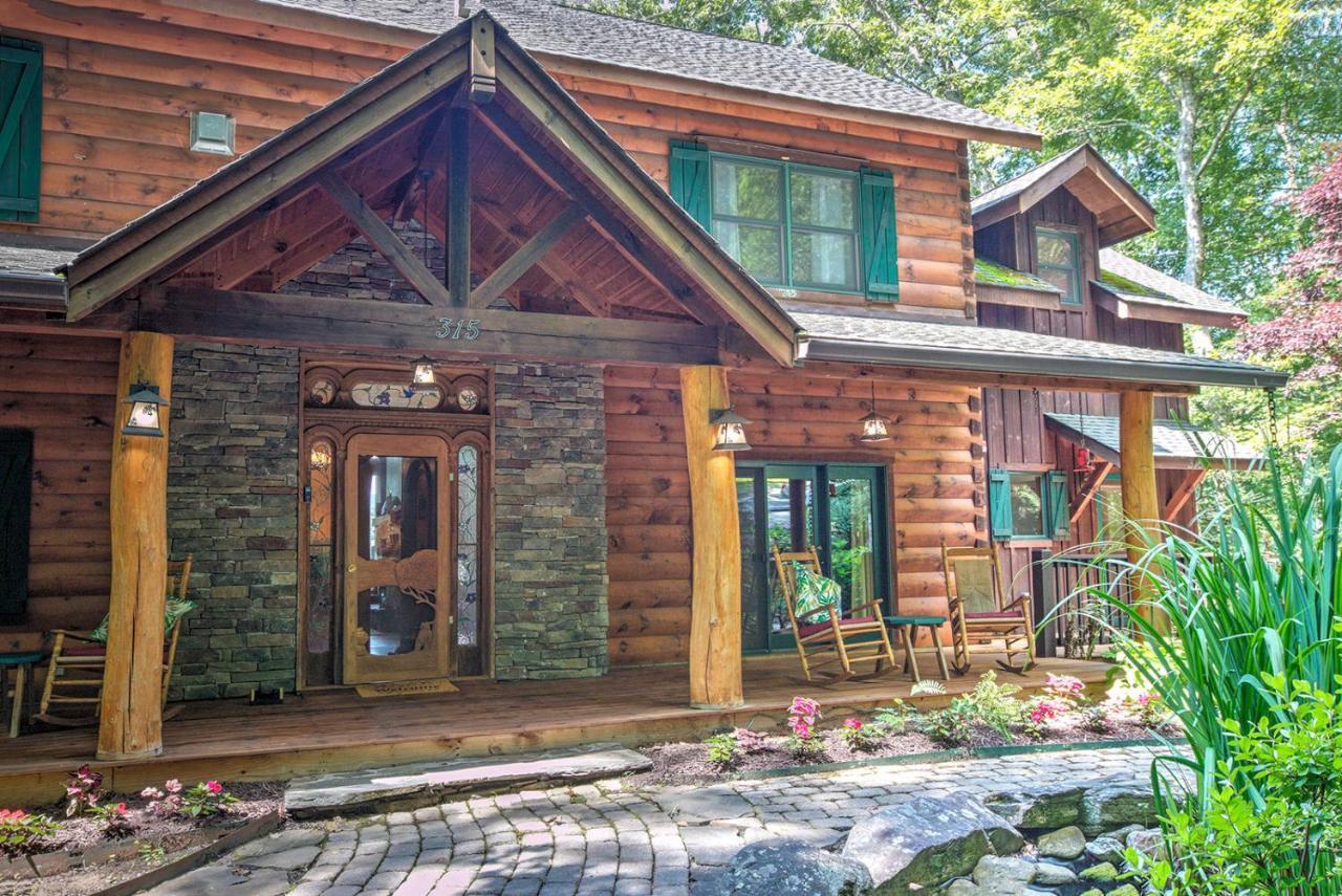 Lazy Bear Lodge Valle Crucis Exteriér fotografie